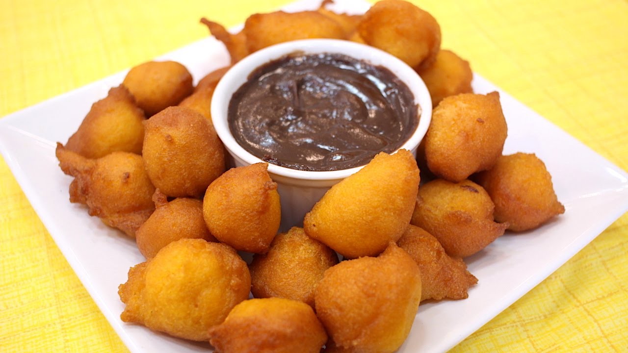 Receita de Bolinho de Chuva de Cenoura